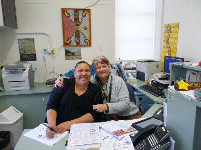 Wendy Barker and Selina Brown, La Perouse School 